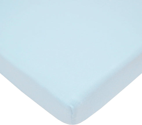 TL Care Fitted Mini Crib Sheet 24" x 38", Soft Breathable Neutral 100% Cotton