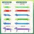 20 3-8 PCS Animal Pop Tubes Fidget Toys, Party Favors Toddlers Kids Travel Entertainments, Classroom Prizes,Carnival