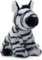 The Petting Zoo Zebra Stuffed Animal Plushie, 6 inches - Gifts for Kids, Wild Onez Babiez Zoo