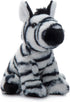 The Petting Zoo Zebra Stuffed Animal Plushie, 6 inches - Gifts for Kids, Wild Onez Babiez Zoo