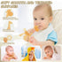 0-6 6 12 Food WAJIAYON Amber Oil Baby Teething Toys for Babies Months,Baby Toys to Months,Freezer BPA Free Soft