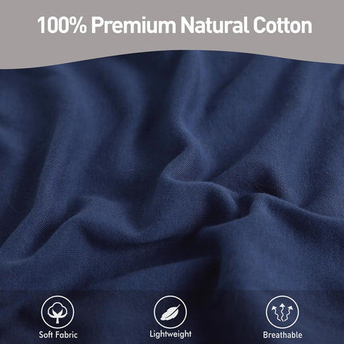 Soarwg Kids Baby Swaddle, Adjustable Newborn Infant Swaddle for Boy, Organic Baby Swaddles 0-3 Months, Blue 2 Pack Small