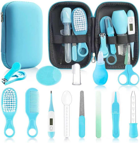 Baby Healthcare and Grooming Kit, 14 in 1 Baby Safety Set Newborn