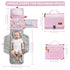 UBRAVOO Portable Diaper Changing Pad - Baby Diaper Changer Travel Bag with Wipes Pocket, Smart Design Portable Changing