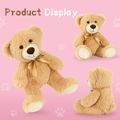 MaoGoLan 7Pcs Bulk Teddy Bears Stuffed Animals, Soft Mini Teddy Bears for Baby Shower and Party