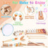 Set, 18 2 3 4, Wooden Toddler Musical Instruments Montessori Month Old Baby Musical Toys, Kids Percussion Instruments