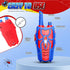 Spider Walkie Talkies for Kids - 2 Pack Outdoor Hiking Toy for Ages 3-12, Birthday Gift for Boys 5-7 Years Old