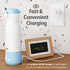 12 Oz 55W Preset 18W KinderSense Portable Bottle Warmer for Travel - Fl Large Capacity Power - Breastmilk, Water, Baby