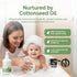 8.5 oz Organyc Baby Shampoo & Body Wash with Skin-Nurturing Cotton Seed Oil, Gentle Kids Body Wash, Naturally