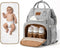 Baonee Large Diaper Bag for Mom: 27 Liters with Changing pad - Insulated