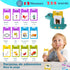 HUBFIVY 224 3-8, Dinosaur Talking Flash Cards Sight Words for Kids, Audible Educational Interactive Autism Sensory Toys