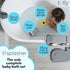 6pcs Elbow Set 2 Bath Kneeler and Rest pad - Complete Bathtime Kit with Cushions, Rinse Cup, Spout Cover, Thermometer