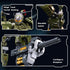 Set 598 BDXEJV Mech Robot Transforming Building Blocks for Adults, Green City Protector Mecha Model Action Figures
