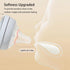 Natural Glass Baby Bottle Wide Neck - Newborn Anti-Colic Baby Bottle, Clear, 5.4oz (Pack of 4) with Slow Flow Nipples