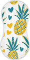 PaChyLuu 2 Pack Cartoon Pineapple Muslin Burp Cloths Cotton Absorbent Baby Burping Rags