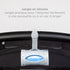 Ubbi Retractable On the Go Bag Dispenser for Travel, Diaper Bag Accessory Must Have for Newborn, Helpful Item, Baby