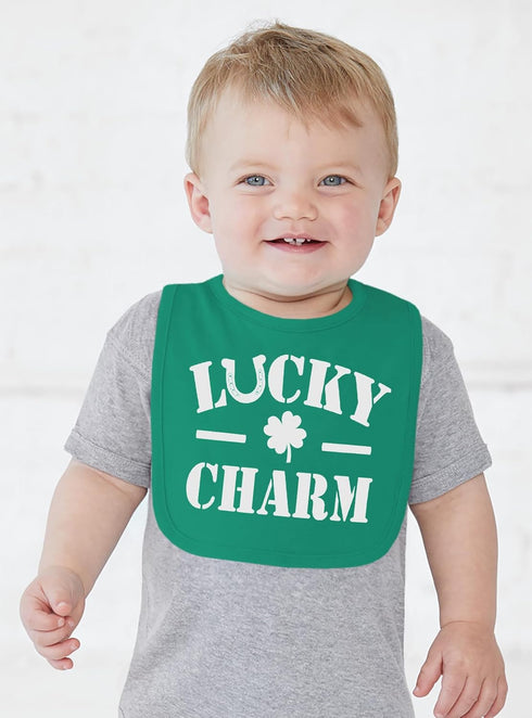 Aiden's Corner Baby Infant Cute Handmade Holiday Baby 1st St Patricks Day Bibs - Boy Girl Green St Paddys Day Bib