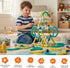 CLNENSOO 85PCS 3+ Extendable Magnetic Toy Montessori Toys for Boys & Girls,STEM Education Building Blocks,Pop Tubes