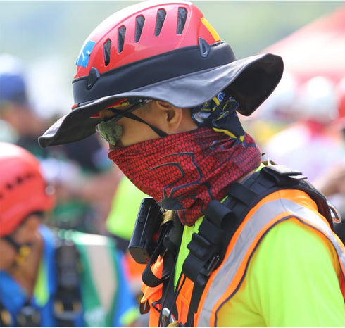 4th of July Decorations, Climbing Helmet Sun Hat, Safety Helmets Sun Protection Accessories for High-Altitude Workers