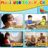 3 4 5-7, Sensory Toys for Autistic Kids, Autism Squishy Fidget Toys Slug Quiet Fidgets Classroom Calm Down Travel