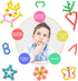 400 Pieces Building Blocks - Kids STEM Educational Toys, Interlocking Solid Plastic for Preschoolers Aged 3+