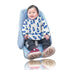 Long Sleeve Bibs for Babies 6-24 Months, Waterproof Smock Bibs with Sleeves, 3 Pack Toddler Mess Free Bib