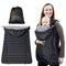 Orzbow Winter Baby Carrier Cover — Waterproof & Windproof with Detachable Hood, Universal for Carriers & Strollers