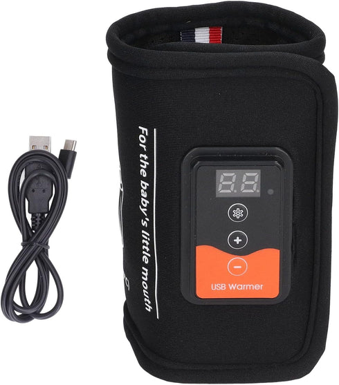 Baby Bottle Warmer USB-C Bag with Insulated Quick Heating & Constant Temperature