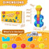 1.65 Inch 3D 1-3 (15PCS) Pairez Toys Magnetic Building Blocks, Large Magnetic Stacking Blocks for Toddlers, Magnet