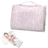 SyXIOP Pink Reusable Portable Changing pad with Tissue Pocket Diaper Changing pad Portable Infant Travel Station Kit