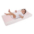 NoJo Whimsical Pink Narwhals Changing Pad Cover
