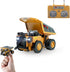BRRRRT 1/64 RC Dump Truck,Full Proportion Mini Dump Truck Toy,8-Channel Remote Control Toy