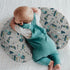 Boho Mountains Baby Nursing Pillow Covers for Boy Girl Mountain Range Landscape Nursery Feeding Pillowcase