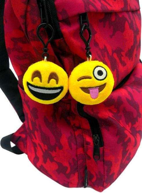 OHill 24 Pack Emoticon Plush Mini Pillows, Party Favor for Birthday Home Decoration