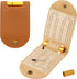 Travel Cribbage Board Game Set, Portable Cribbage Boards Unique 2 Track Cribbage
