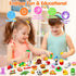 Palmatte 140PCS Mini Animal Erasers for Kids, Cute Desk Pets for Classroom Rewards and Party Favors