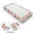 KuphiL10C Girls-16x32 Cartoon Strawberry Flowers Leaves Baby Changing Pad Cover,Unisex Fruits Nursery Diaper Changing