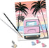 Ravensburger Beach Life Paint by Numbers Kit - 20131 for Adults, Painting Arts and Crafts