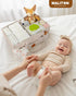 Maliton Baby Diaper Caddy Organizer for Changing Table, Nursery Storage Bin Basket with Handle, Felt Diaper Organizer