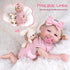 20 Inches 3+ UOFTKIZ Realistic Reborn Baby Dolls Girl - Lifelike Real Life Baby Doll, Newborn Toddler Baby Doll
