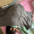 Hollyoo 100% 47''x47'' Muslin Swaddle Blanket, Viscose Made from Bamboo Solid Gray Unisex Swaddle Wrap, Soft Silky