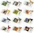 Farm Animal Toys with Flash Cards - 12 Sets of Realistic Figures, Educational Cognitive Toys for Toddlers