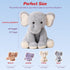 5 1 Mommy 4 Set 3 4 5 6 7 8 9 Pieces Elephant Stuffed Animals for Girls, Elephant with Babies Soft Plush Toys Gifts
