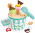 Set Playset 14 2+ Hape Scoop & Serve Ice Cream Wooden Toddler with Realistic Scoop, Rotating Display, and Accessories