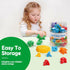Matching Letters Dinosaur Toy, Double-Sided ABC Letters Match Game for Preschool, Educational Learning Toy for Toddlers