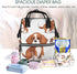 DWVTSLH Backpack Mummy Backpack Beagle Dog Diaper Bag Multifunction Nappy Bags Waterproof Large Capacity Travel