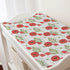 Boho Retro Poppy Flowers Changing Pad Covers, 32''x16'' Red Poppy Floral for Boy Girl, Soft Breathable Sheets