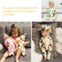 5 Sets 14-18 Inch 43cm 15 Inch Ecore Fun Baby Doll Clothes and Headbands Outfits Pjs Baby Doll Accessories for New Born