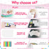 6-12, 6+ PLAY Light Up Tracing Pad for Kids, LED Tracing Pad Toys for Girls Ages Arts & Crafts Writing Drawing Tracer