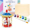 3D Paint Creat Puzzle (Carousel - 43pcs), Model Paint Kit with Brush for Kids Educational Crafts Building DIY
